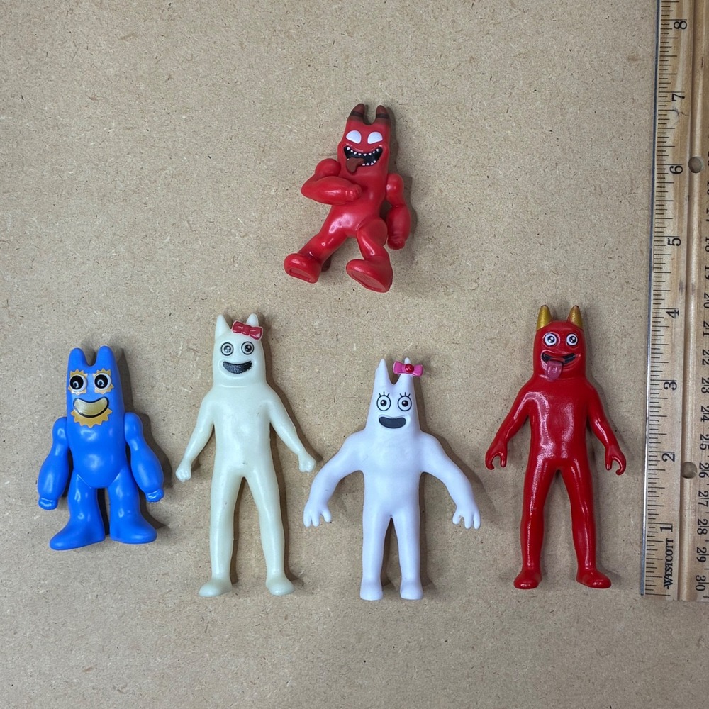 Garten of Banban Figure Lot Nabnab Banbaleena Bittergiggle Blue Monster Toys